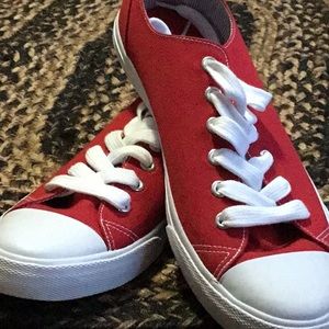 New Red sneakers
